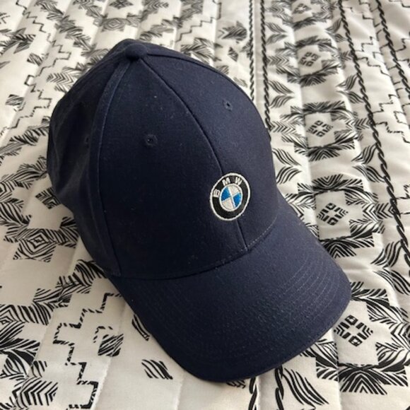 BMW men's hat- navy blue - Picture 1 of 3